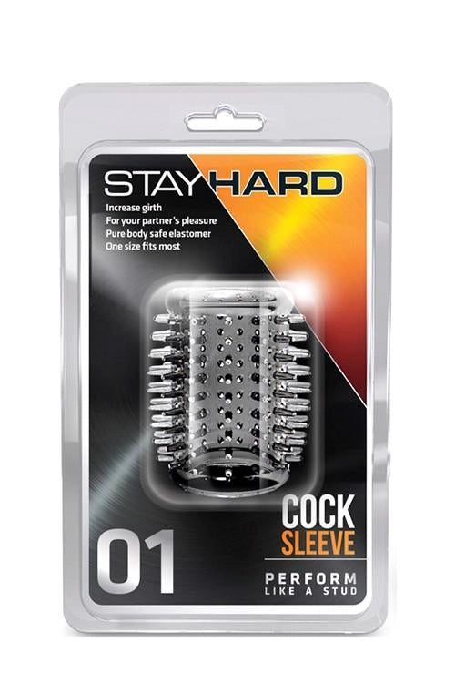 Nakładka na penisa Stay Hard Blush przezroczysta - zdjęcie główne
