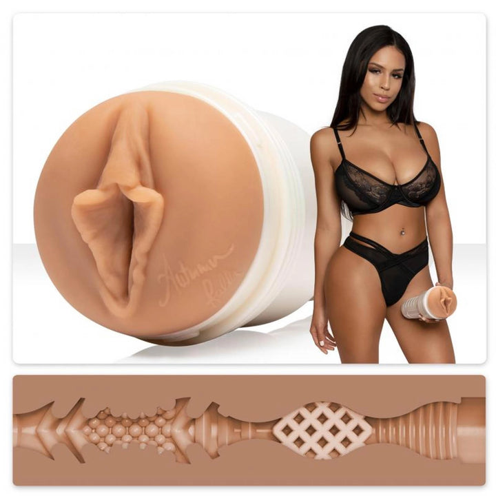 Masturbator Fleshlight Girls Autumn Falls Cream beżowy - zdjęcie główne