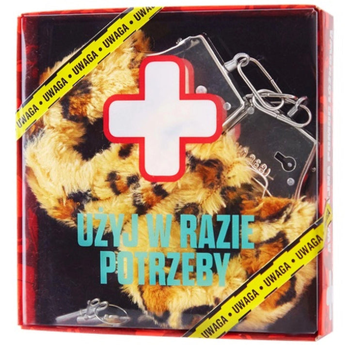 Kajdanki futerkowe panterka - zdjęcie główne
