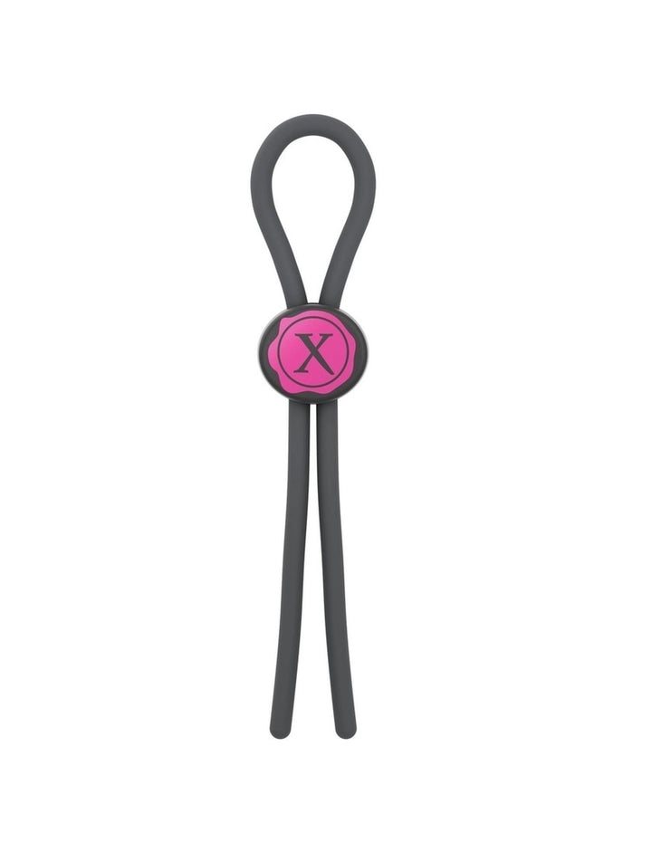 Pierścień erekcyjny regulowany Dorcel Lasso 29 cm czarny - zdjęcie główne