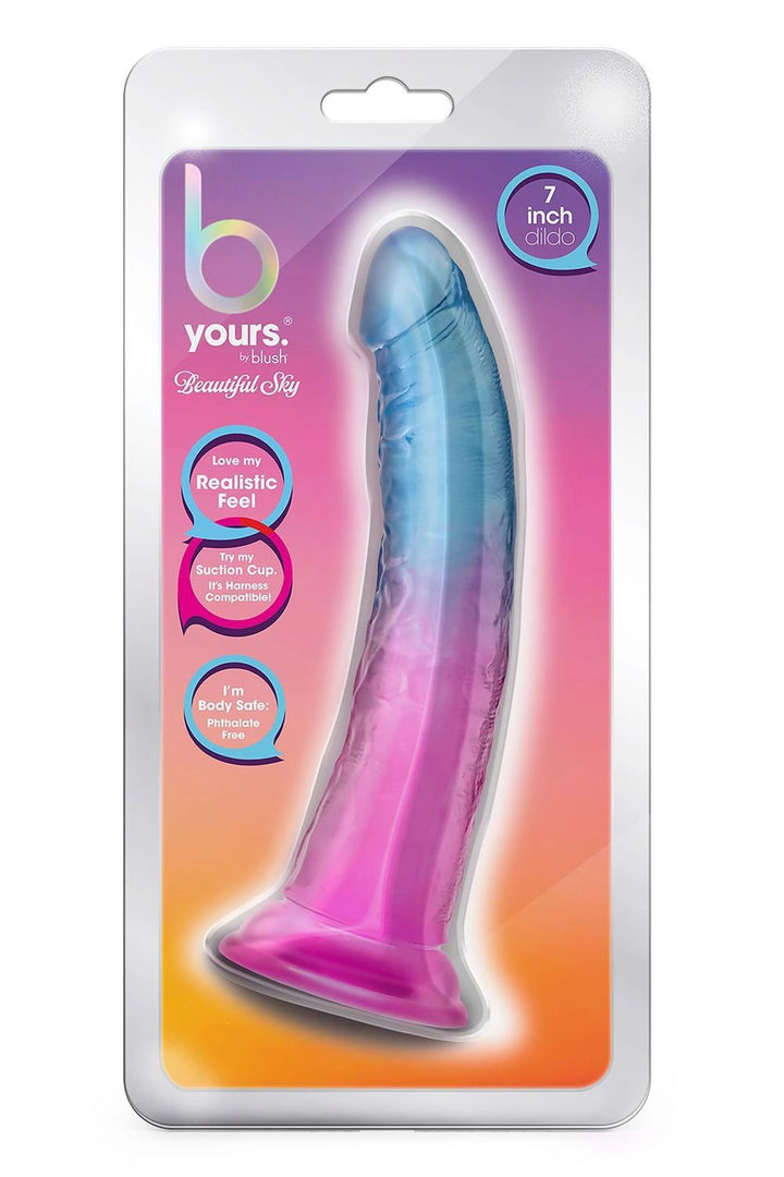 Dildo realistyczne Blush B Yours Beautiful Sky 19 cm - zdjęcie główne