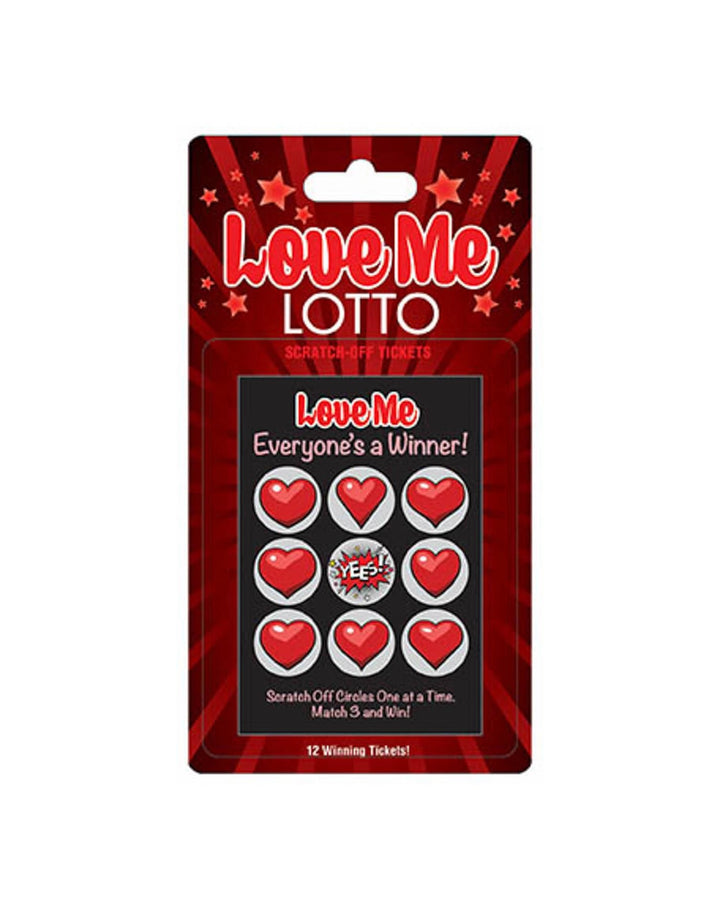 Gra erotyczna Love Me Lotto 12 szt. - zdjęcie główne
