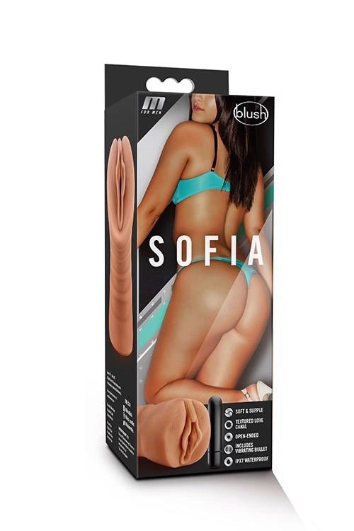 Masturbator M For Men Sofia Mocha Blush - zdjęcie główne