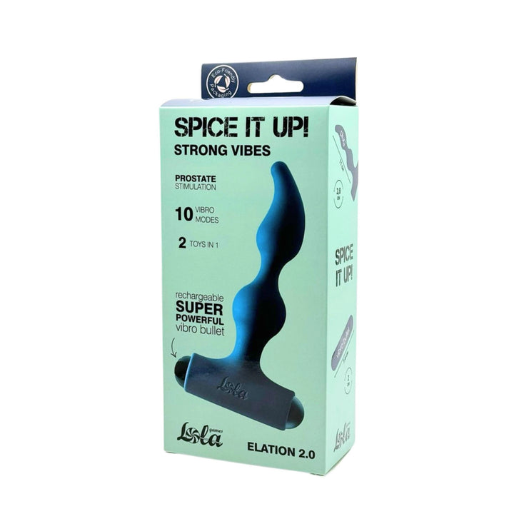 Korek analny wibrujący Elation 2.0 Spice it Up 10 trybów USB - zdjęcie główne