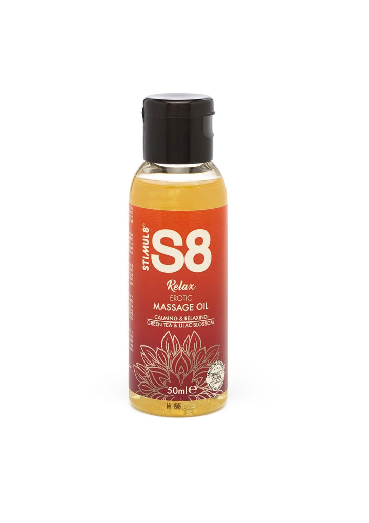 Olejek do masażu Stimul8 S8 Green Tea & Lilac Blossom 50 ml - zdjęcie główne