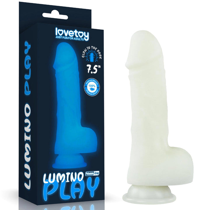 Dildo Lumino Play Lovetoy 19 cm - zdjęcie główne