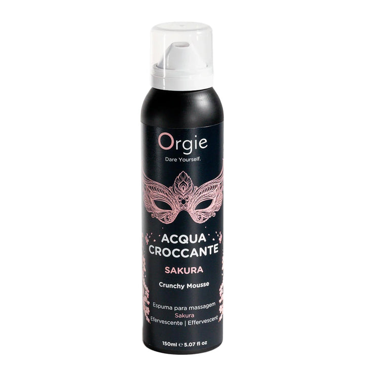 Pianka musująca do masażu Acqua Croccante Orgie Sakura 150 ml - zdjęcie główne