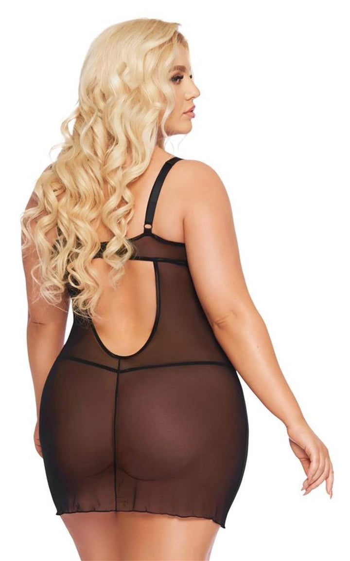 Koszulka babydoll z stringami Aldona SoftLine Collection - zdjęcie główne