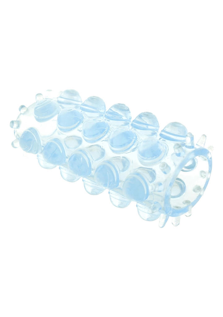 Nasadka stymulująca Power Stretchy Sleeve niebieska ToyJoy - zdjęcie główne