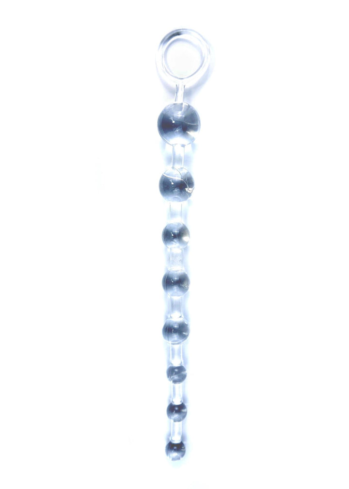 Kulki analne Jelly 10 kulek EasyLove 29 cm niebieski - zdjęcie główne