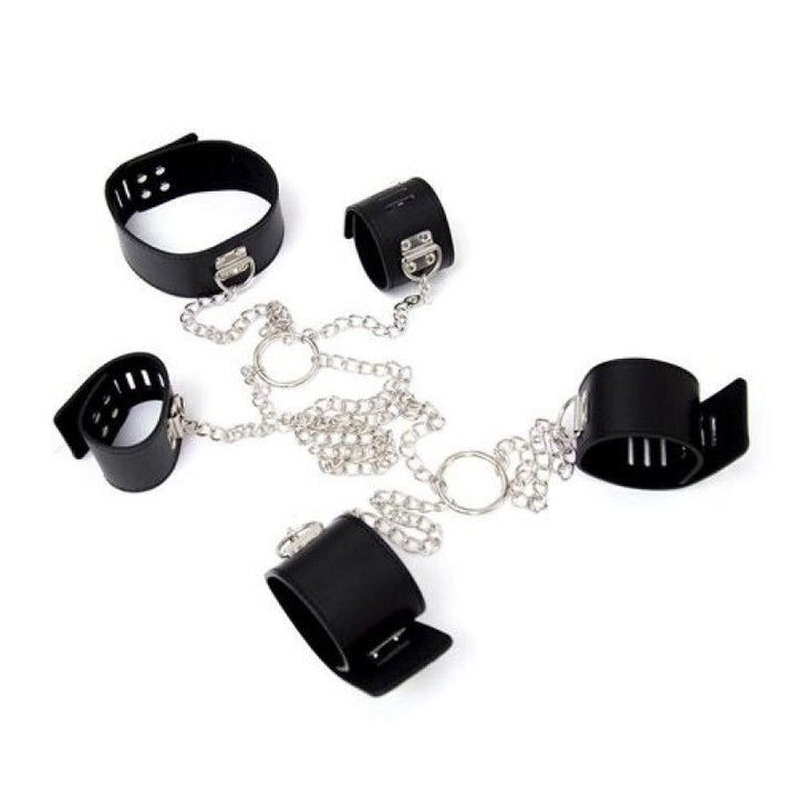 Ściągacz Costrittivo Chain Hogtie Toyz4lovers czarny - zdjęcie główne