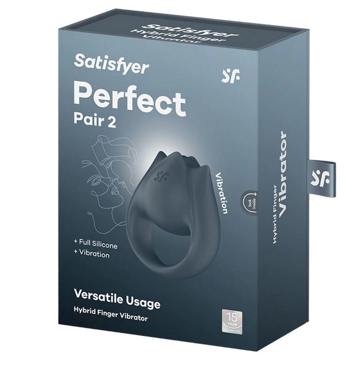 Pierścień wibracyjny Satisfyer Perfect Pair 2 12 trybów USB - zdjęcie główne