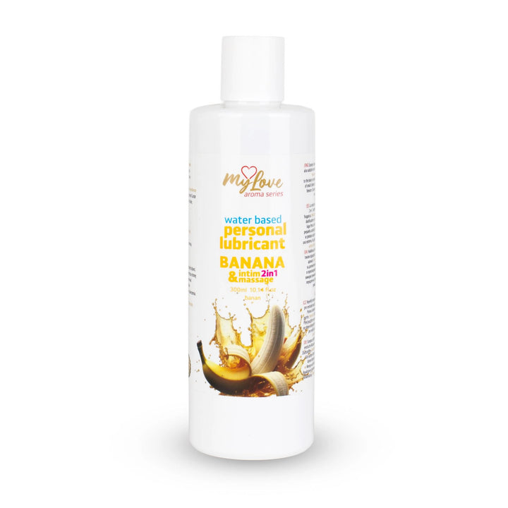 Lubrykant 2w1 bananowy MyLove Aroma Series 300 ml - zdjęcie główne