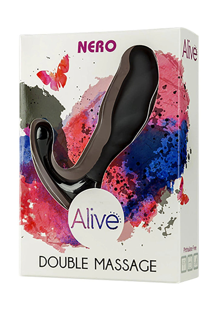 Masażer prostaty Alive Nero Plug 10 cm czarny - zdjęcie główne