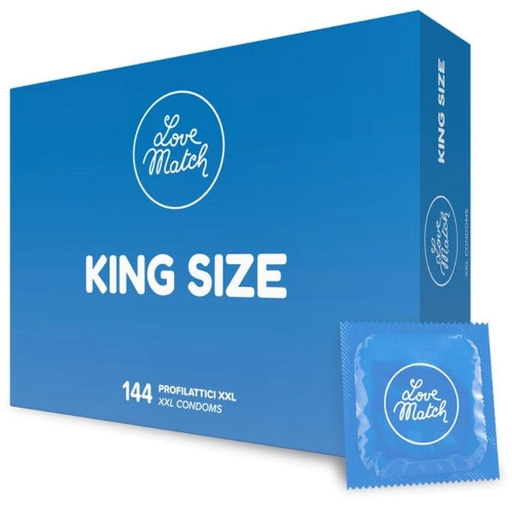 Prezerwatywy Love Match King Size XXL 144 szt. - zdjęcie główne