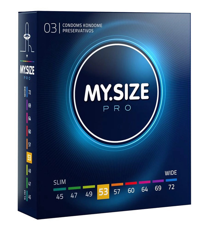 Prezerwatywy MY.SIZE PRO 53 mm 3 szt. - zdjęcie główne