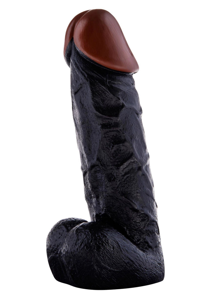 Dildo realistyczne Prince Of Namibia ToyJoy 20 cm czarne - zdjęcie główne