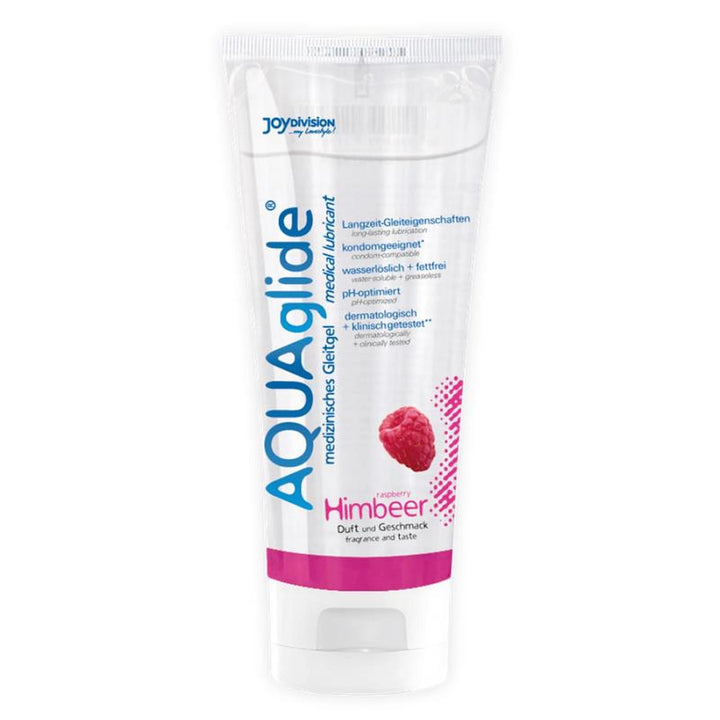 Lubrykant AQUAglide malinowy JoyDivision 100 ml - zdjęcie główne