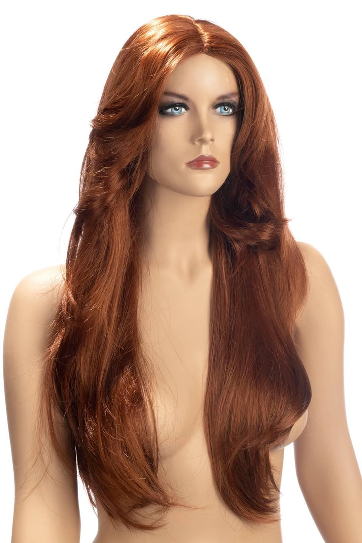 Peruka Rihana Longue Rousse World Wigs długa czerwona - zdjęcie główne