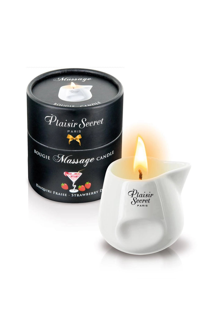 Świeca do masażu Plaisir Secret Daiquiri Truskawkowy 80 ml - zdjęcie główne