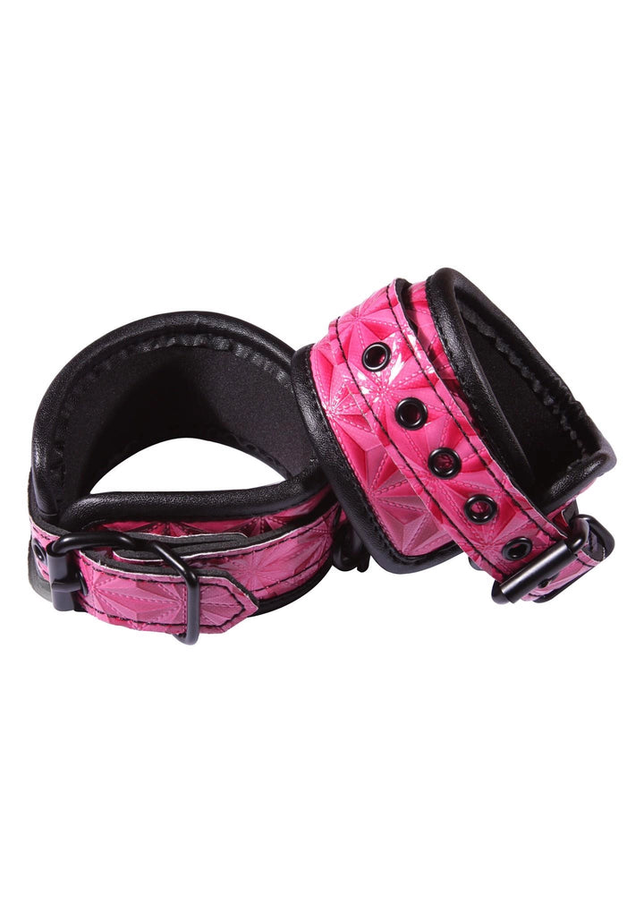 Kajdanki Wrist Cuffs NS Novelties różowy - zdjęcie główne