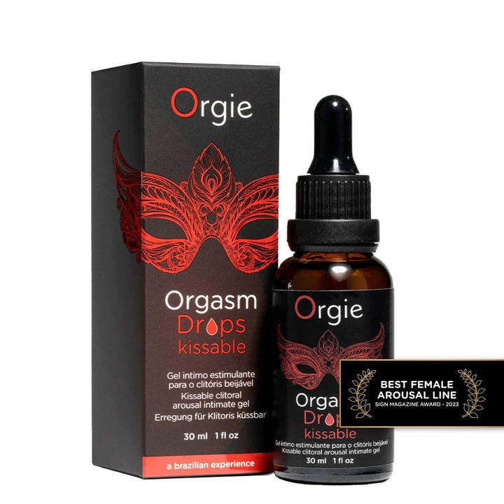 Żel stymulujący Orgie Orgasm Drops Kissable 30 ml - zdjęcie główne