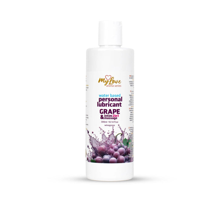 Lubrykant 2w1 smakowy MyLove Aroma Series winogronowy 300 ml - zdjęcie główne