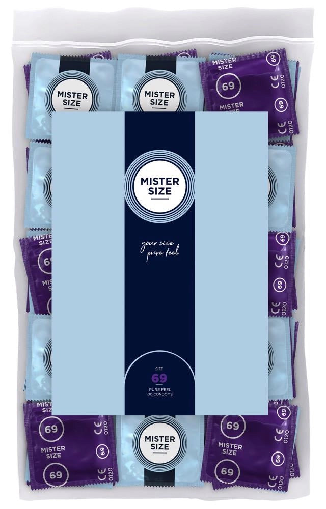 Prezerwatywy Mister Size 69 mm 100 szt. - zdjęcie główne
