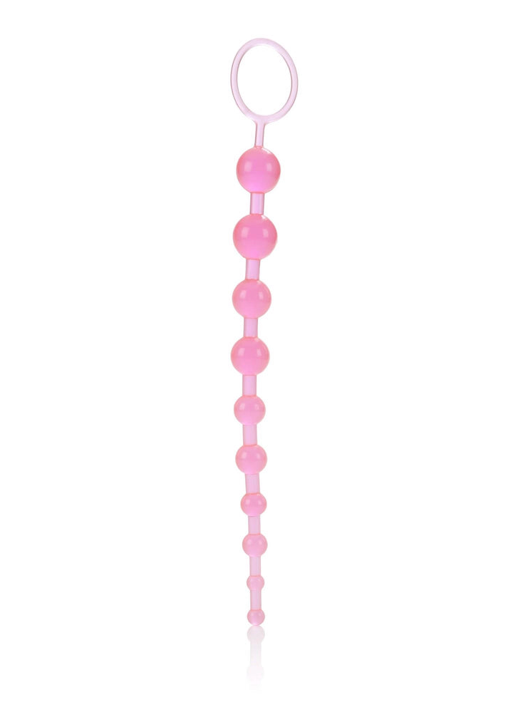 Kulki analne X-10 Beads Calexotics 28 cm różowy - zdjęcie główne