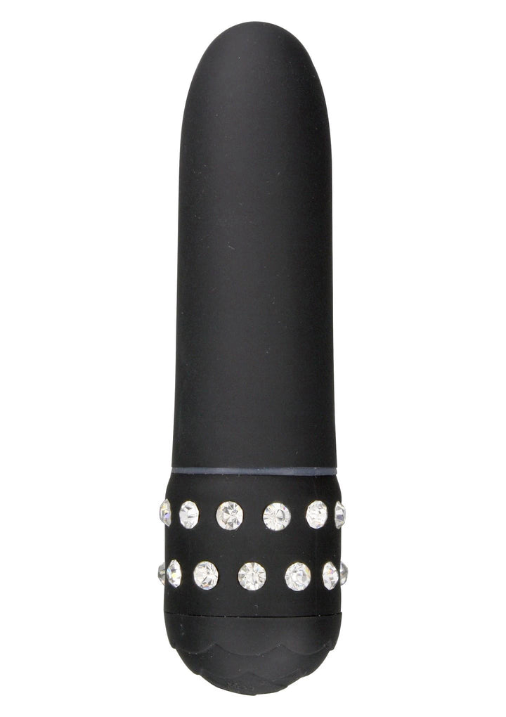 Wibrator Diamond Petit Vibe ToyJoy 7 trybów wodoodporny 11 cm czarny - zdjęcie główne