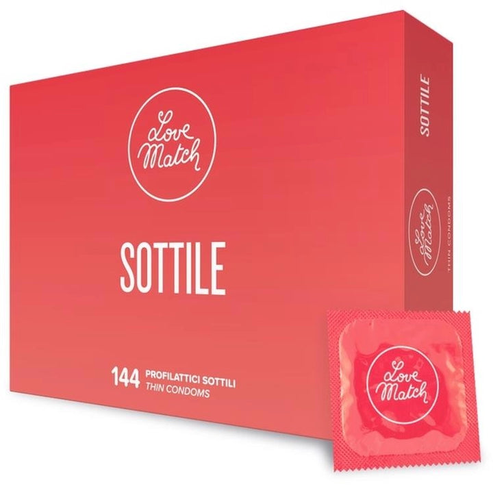 Prezerwatywy ultra cienkie Love Match Sottile 144 szt. - zdjęcie główne