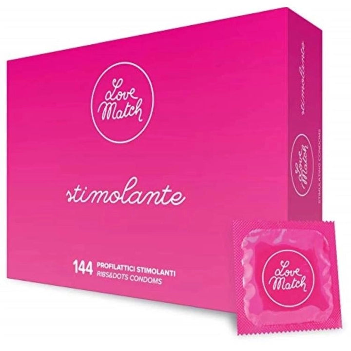 Prezerwatywy stymulujące Love Match Stimolante 144 szt. - zdjęcie główne