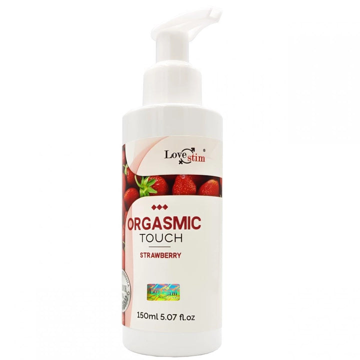 Olejek do masażu Orgasmic Touch truskawkowy 150 ml - zdjęcie główne