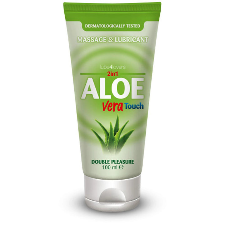Lubrykant na bazie wody Aloe Vera Touch Gel Lube4lovers 100 ml - zdjęcie główne