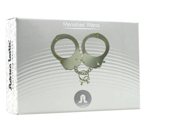 Kajdanki metalowe Adrien Lastic 5 cm - zdjęcie główne