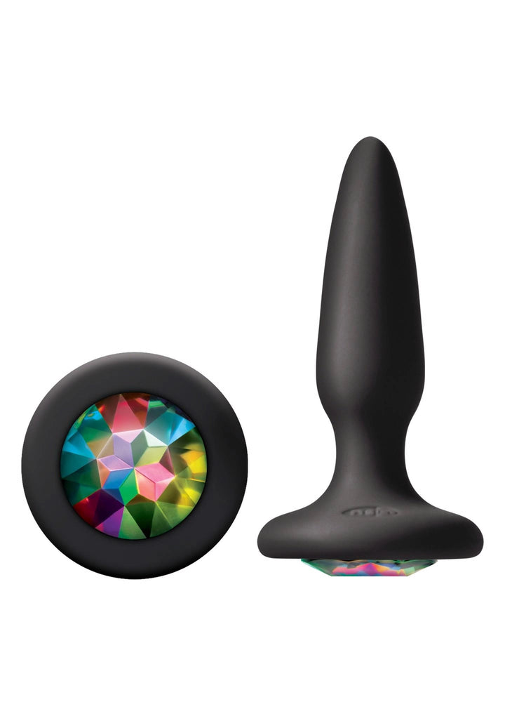 Biżuteria analna Glams Mini Rainbow Gem NS Novelties 8,5 cm - zdjęcie główne