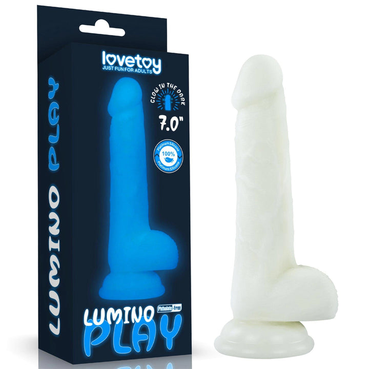 Dildo Lumino Play Lovetoy 17,8 cm - zdjęcie główne