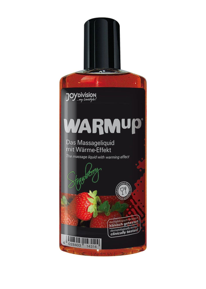 Olejek rozgrzewający JoyDivision truskawkowy 150 ml - zdjęcie główne