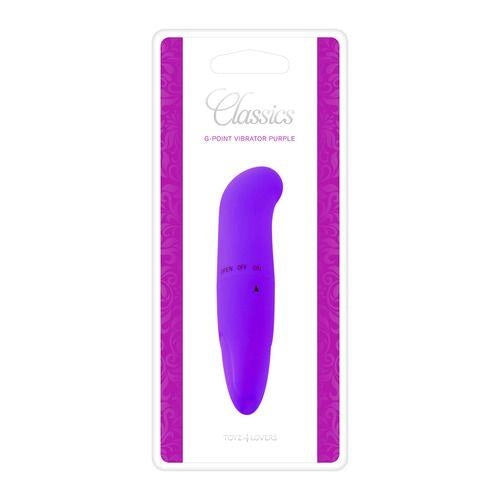 Wibrator punktu G Toyz4lovers Classics fioletowy 11,5 cm - zdjęcie główne