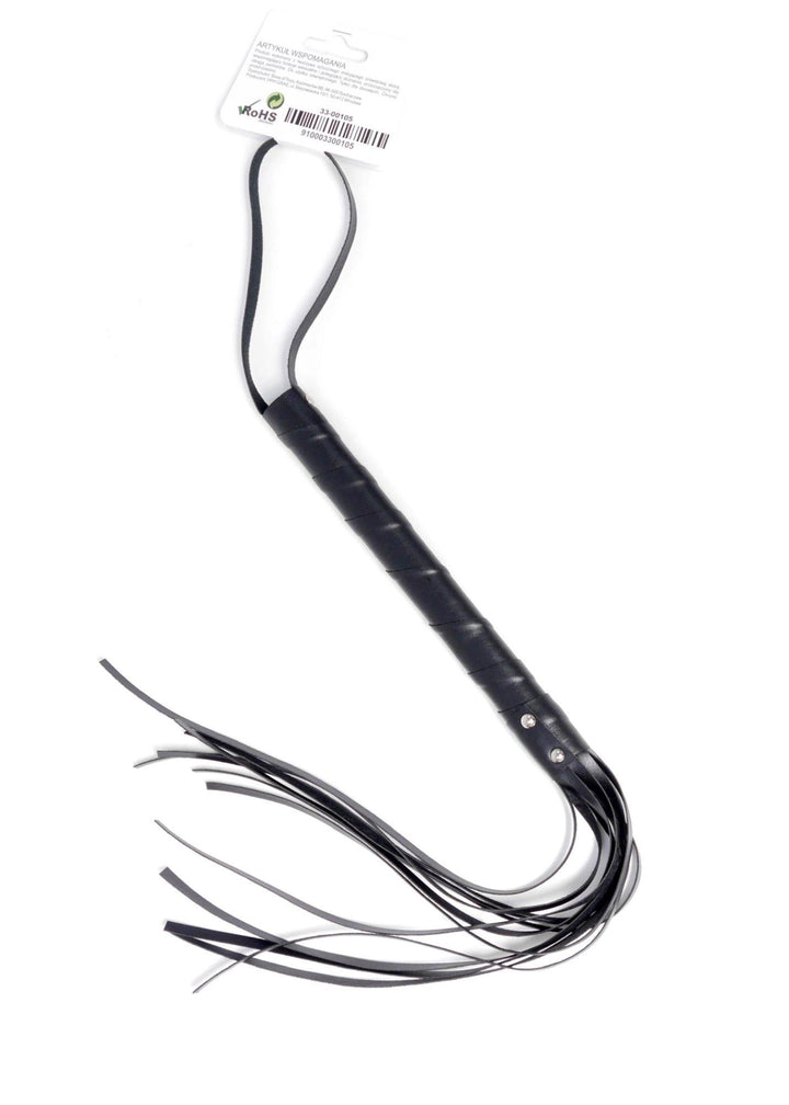 Pejcz BDSM Fetish B - Series czarny 50 cm - zdjęcie główne