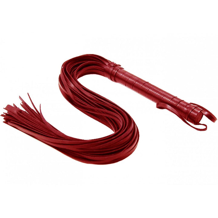 Flogger BDSM Alive czerwony 69 cm - zdjęcie główne