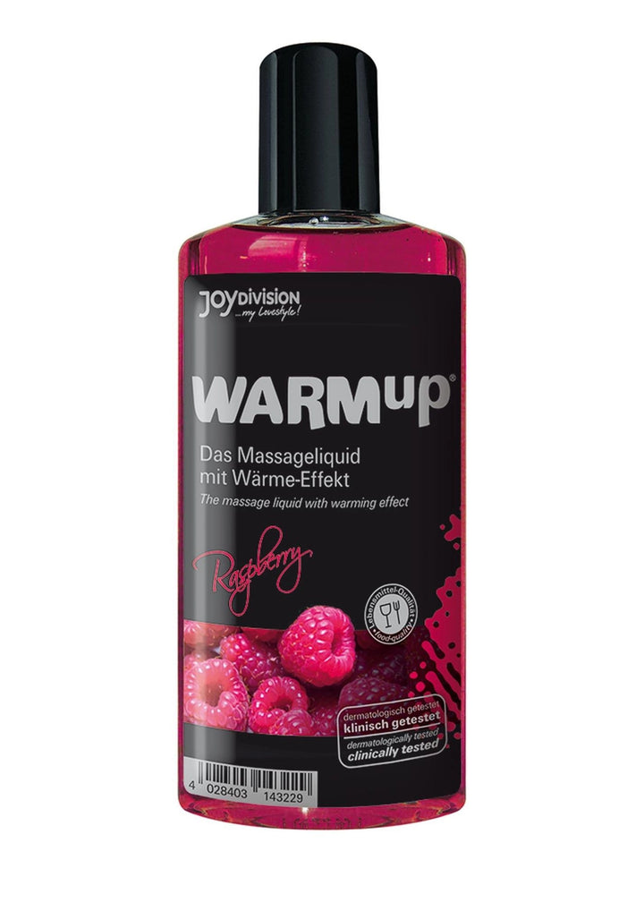 Olejek do masażu rozgrzewający JoyDivision malina 150 ml - zdjęcie główne