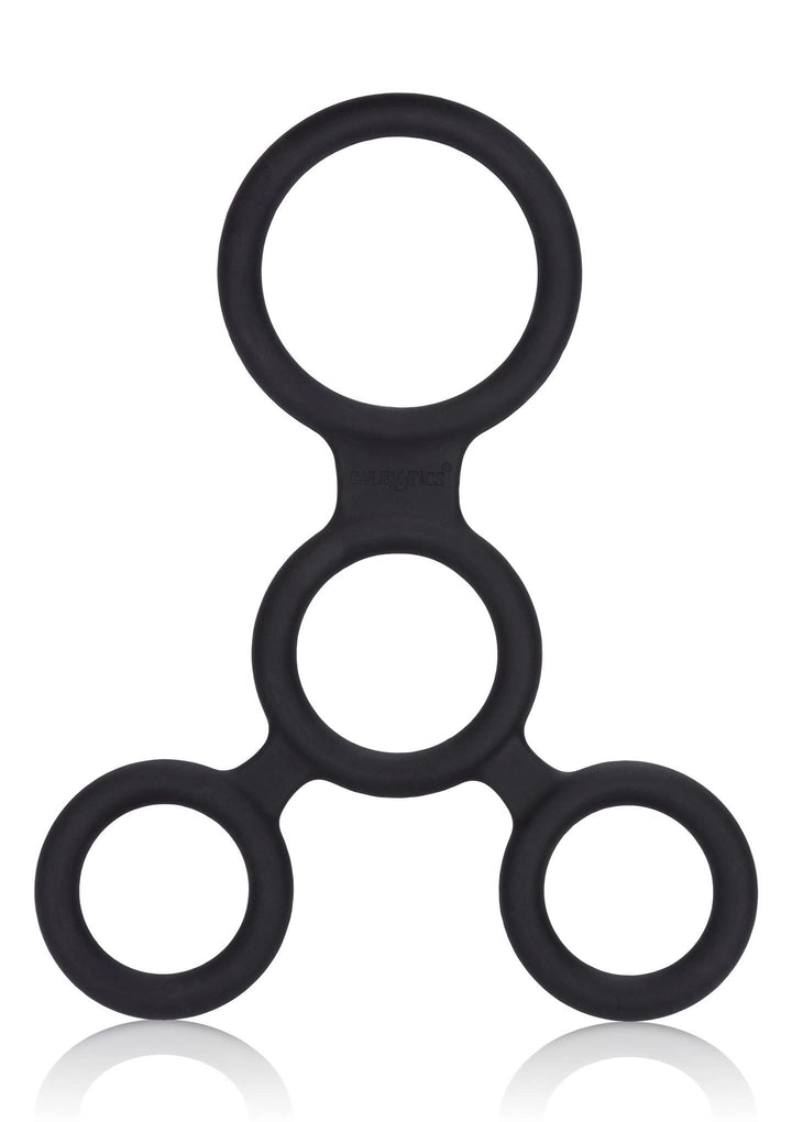 Pierścień erekcyjny Full Erection Spreader Calexotics czarny - zdjęcie główne