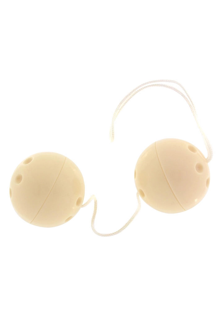 Kulki stymulacyjne DuoBalls White Seven Creations biały - zdjęcie główne