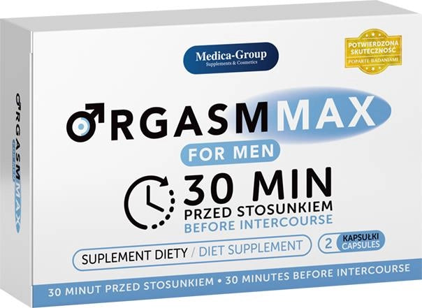 Suplement diety OrgasmMax for Men 2 kaps. - zdjęcie główne