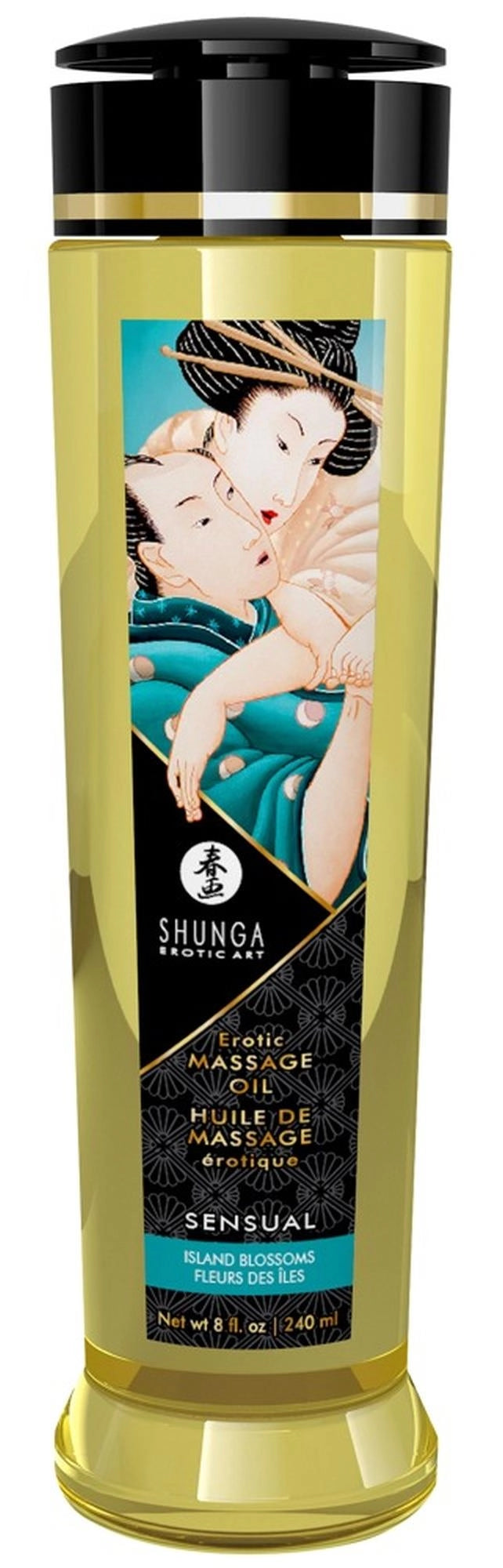 Olejek do masażu Shunga Sensual Island Blossoms 240 ml - zdjęcie główne