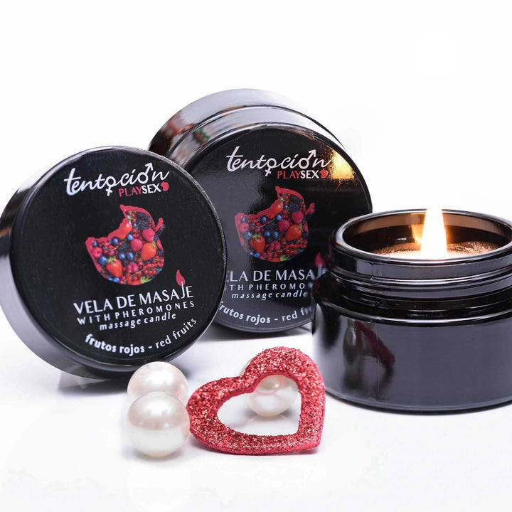 Świeca do masażu z feromonami Tentación Play Sex 20 ml - zdjęcie główne