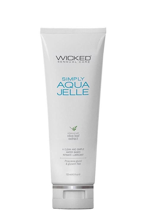 Lubrykant na bazie wody Wicked Simply Aqua Jelle 120 ml - zdjęcie główne