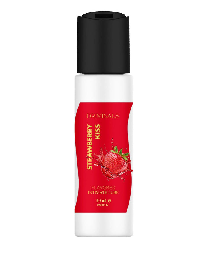 Lubrykant smakowy Driminals KISS truskawkowy 30 ml - zdjęcie główne