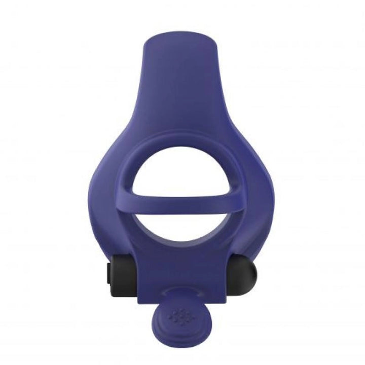 Pierścień wibrujący Gladiator 10 trybów USB Toyz4lovers niebieski - zdjęcie główne